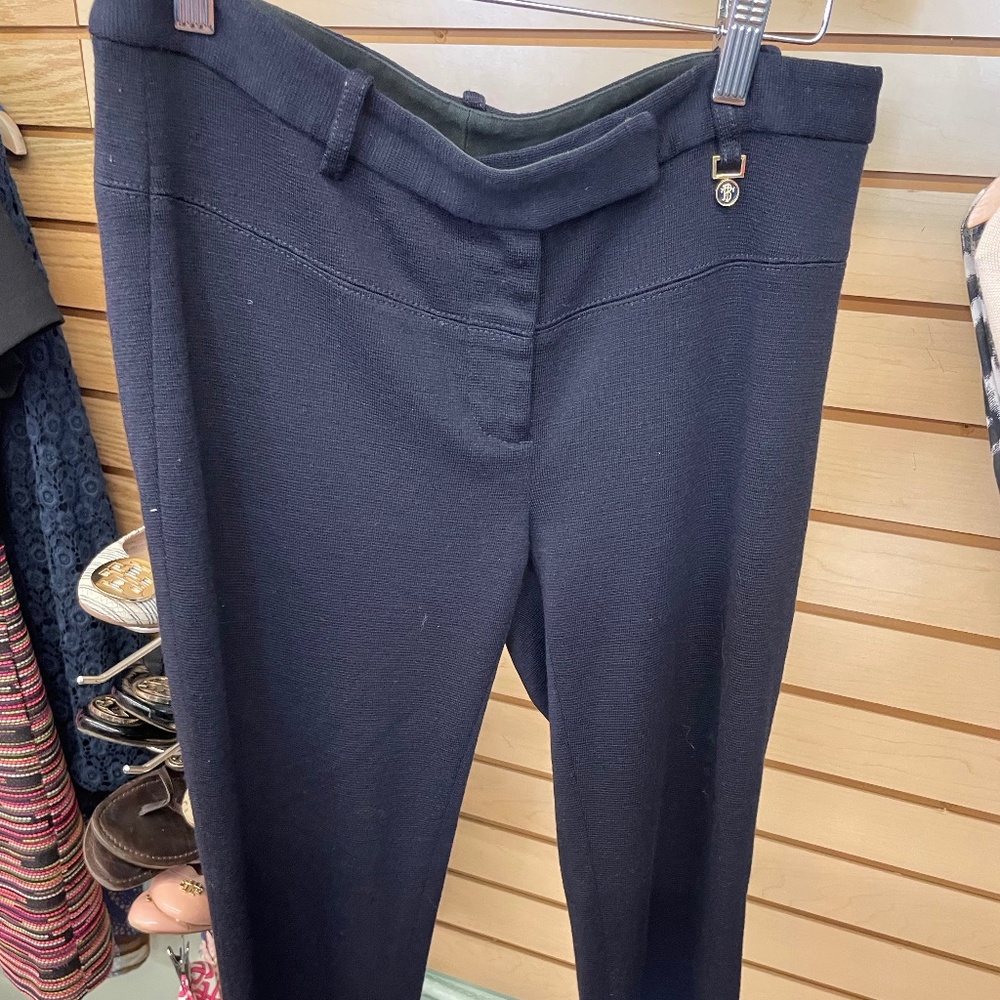 Tory Burch Navy Blue Dress Pants